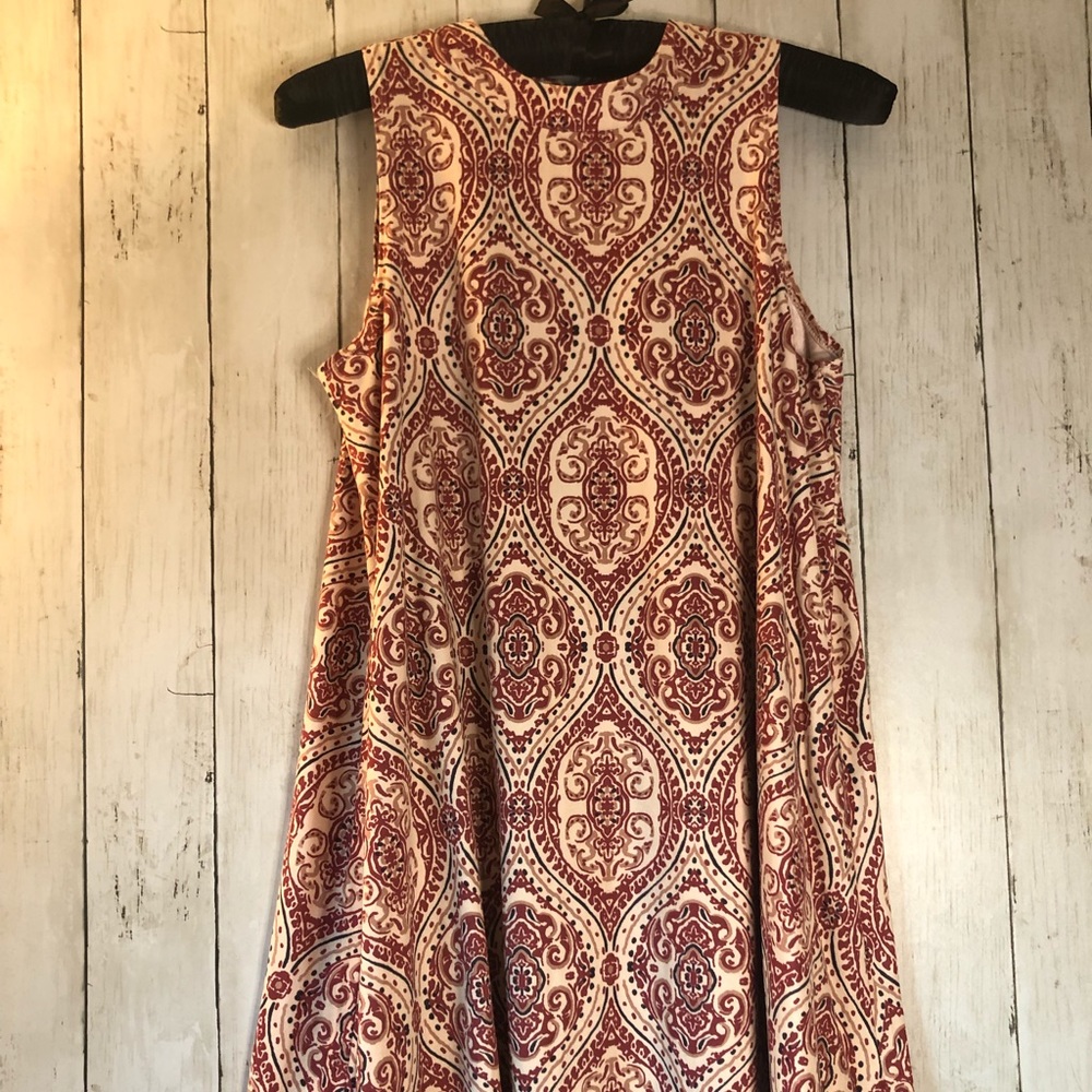 Velvet High Neck Mini Dress